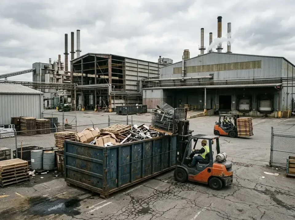 industrial-factory-scrap-conta-003 — frequently asked questions, Cheap Roll-off Dumpster Rentals in Troy, OH